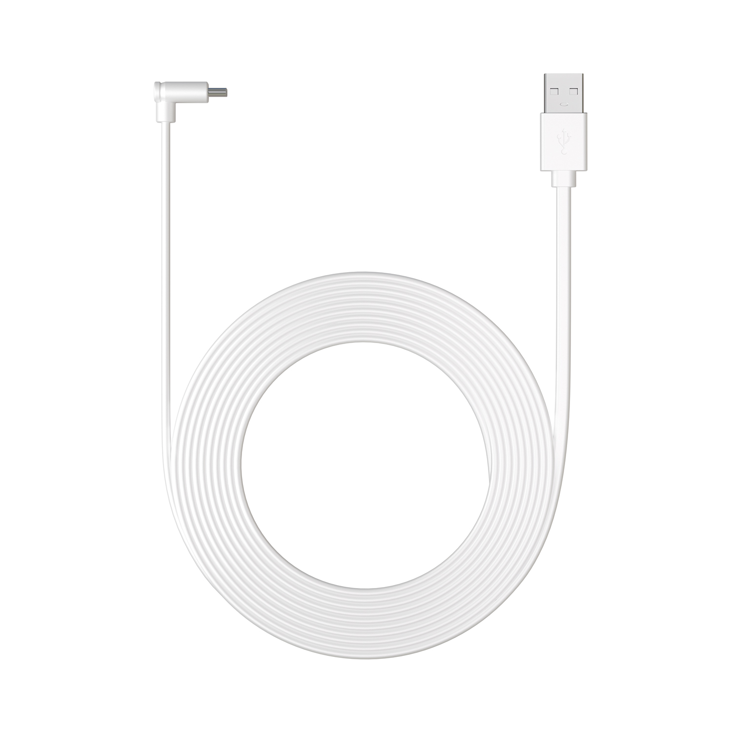 10 ft. USB-A to USB-C Power Cable - White