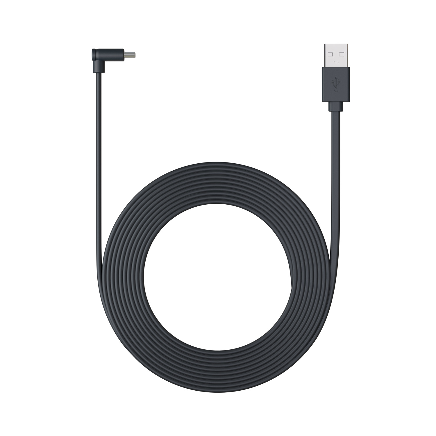 10 ft. USB-A to USB-C Power Cable - Black