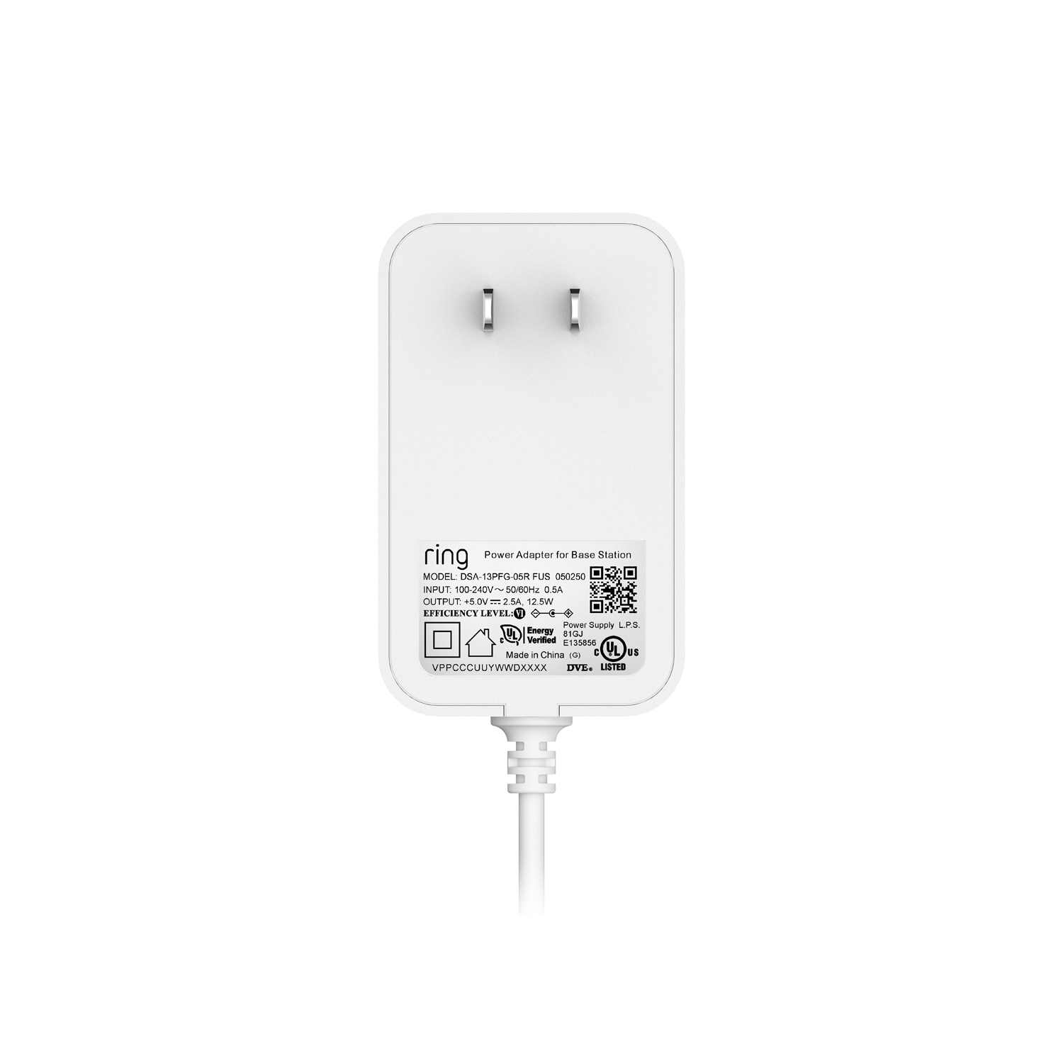 Base Station Power Adapter (for Alarm Base Station (Gen 2)) - Alarm Base Station Power Adapter