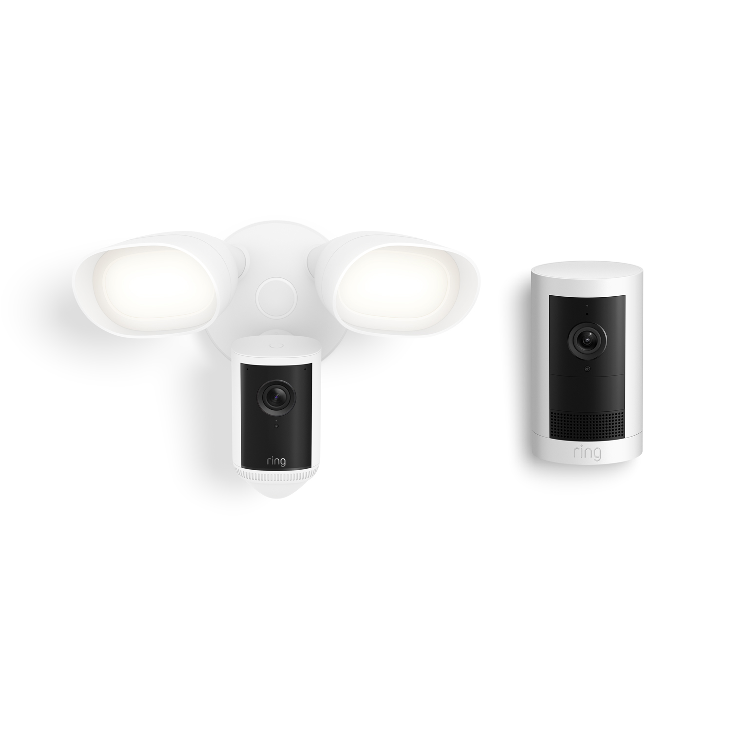 Floodlight Cam Pro (2nd Gen) Wired + Outdoor Cam Plus Battery - Floodlight Cam Pro (2nd Gen) + Outdoor Cam Plus Battery