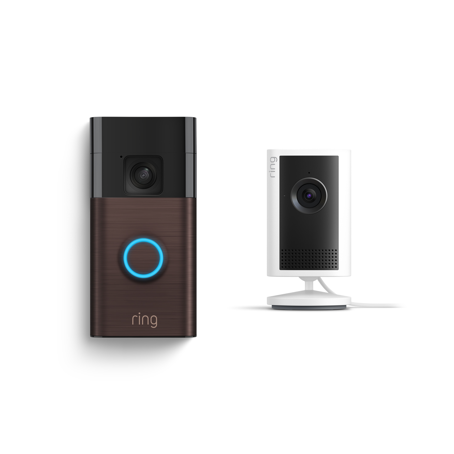 Indoor Cam Plus + Battery Doorbell - Venetian Bronze