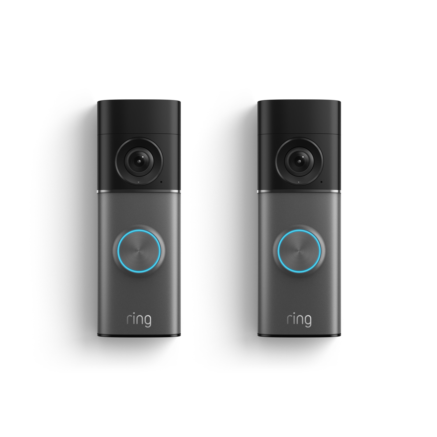 2-Pack Wired Doorbell Pro  (Newest Model) - Deep Silver