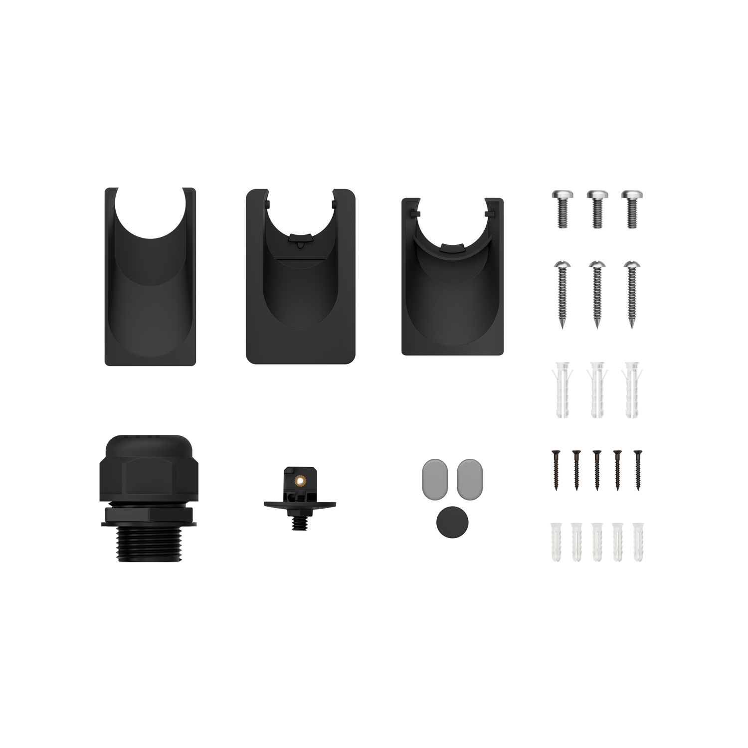 Power over Ethernet Spare Parts Kit (Outdoor Cam Plus, Outdoor Cam Pro, Spotlight Cam Pro (2nd Gen)) - Black