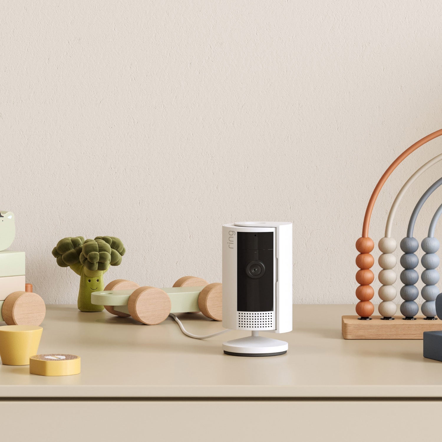 KIDDE Battery Smart Smoke & Carbon Monoxide Alarm  + Indoor Cam (2nd Gen) - 3-Pack Indoor Camera (2nd Gen) - White