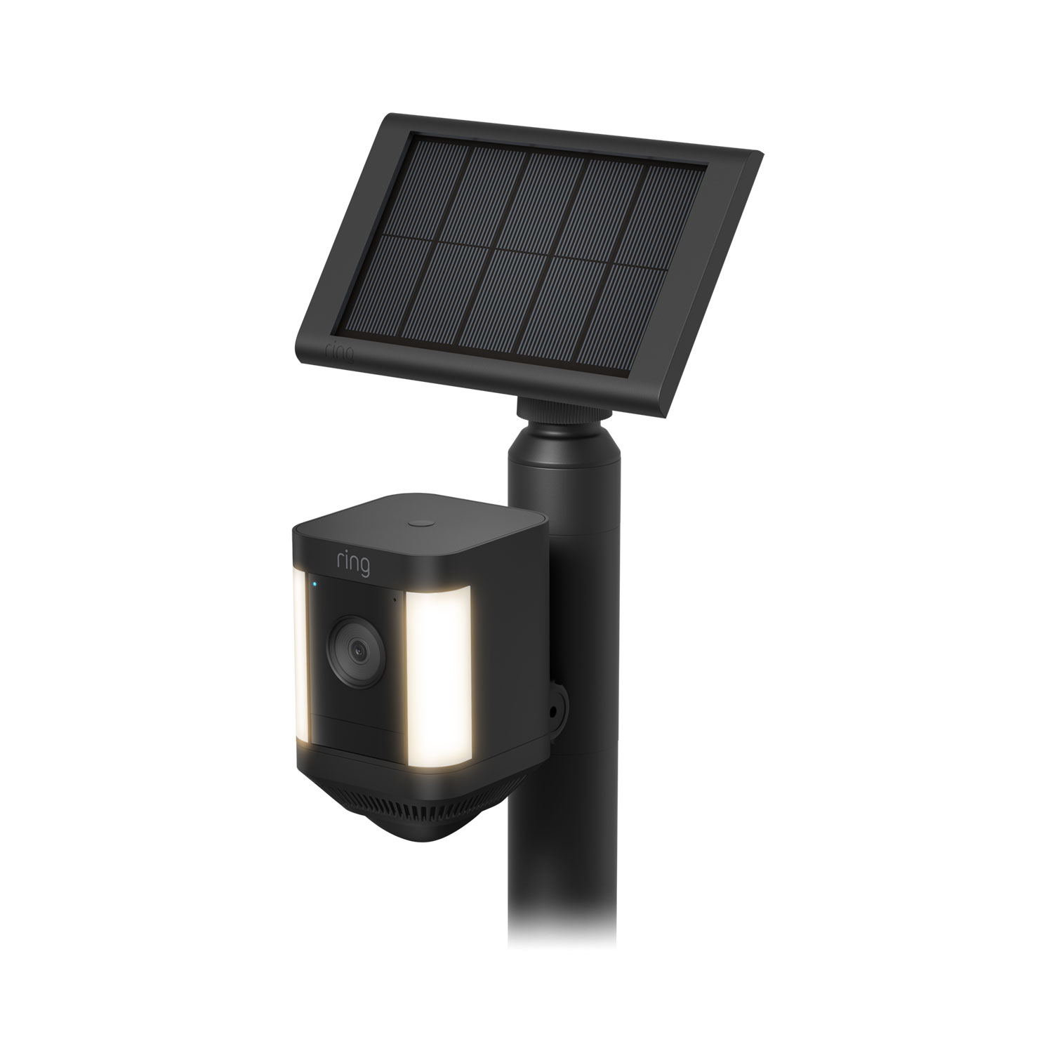 Stake Mount (for For Cameras and Solar Panels) - Black