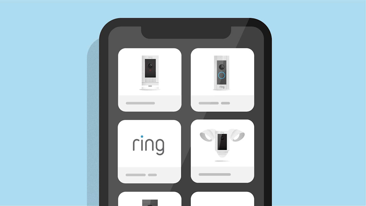 Illustration of Widgets feature on a mobile device. 