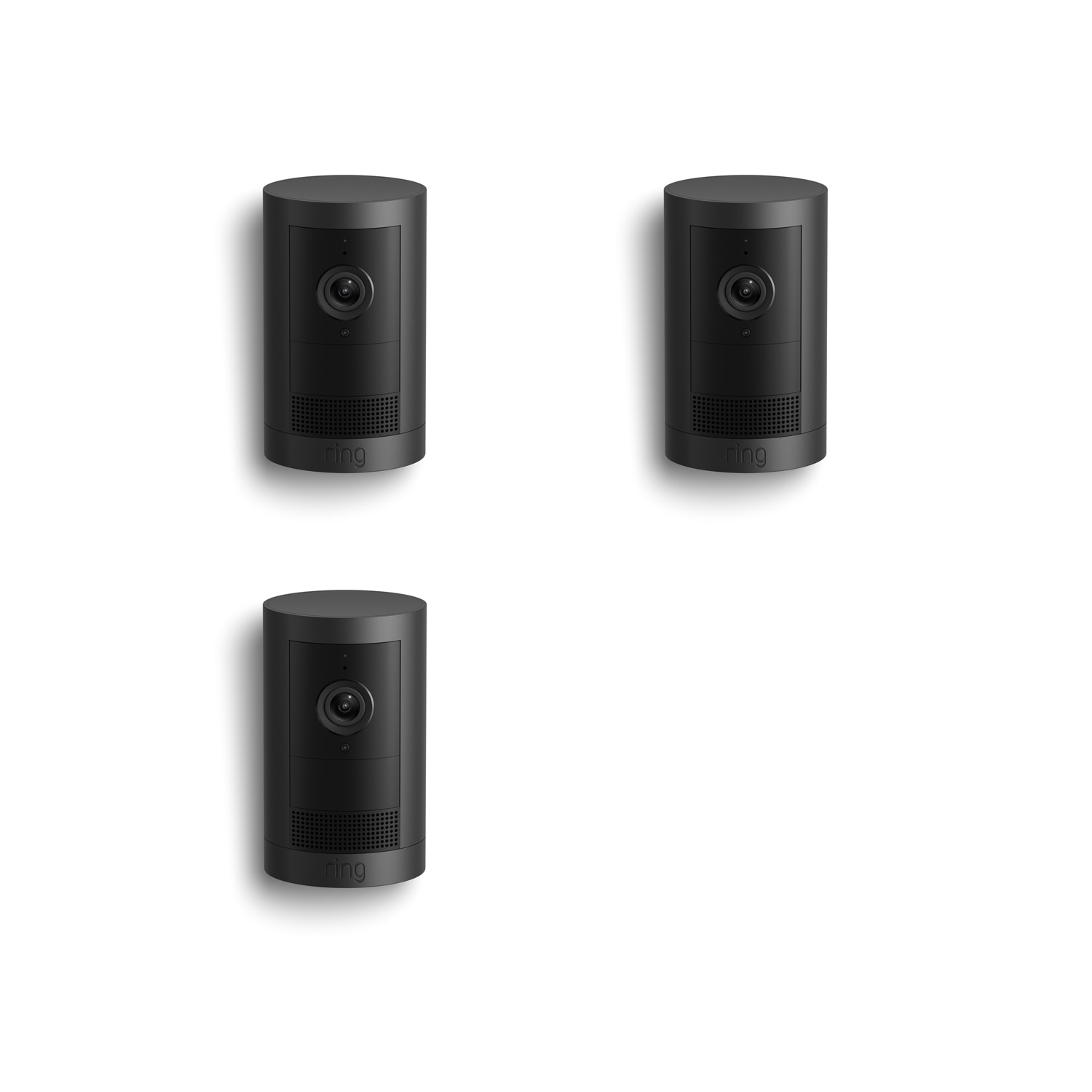 Outdoor Cam Plus (Featuring Retinal 2K)  - Battery / Black / 3-Pack