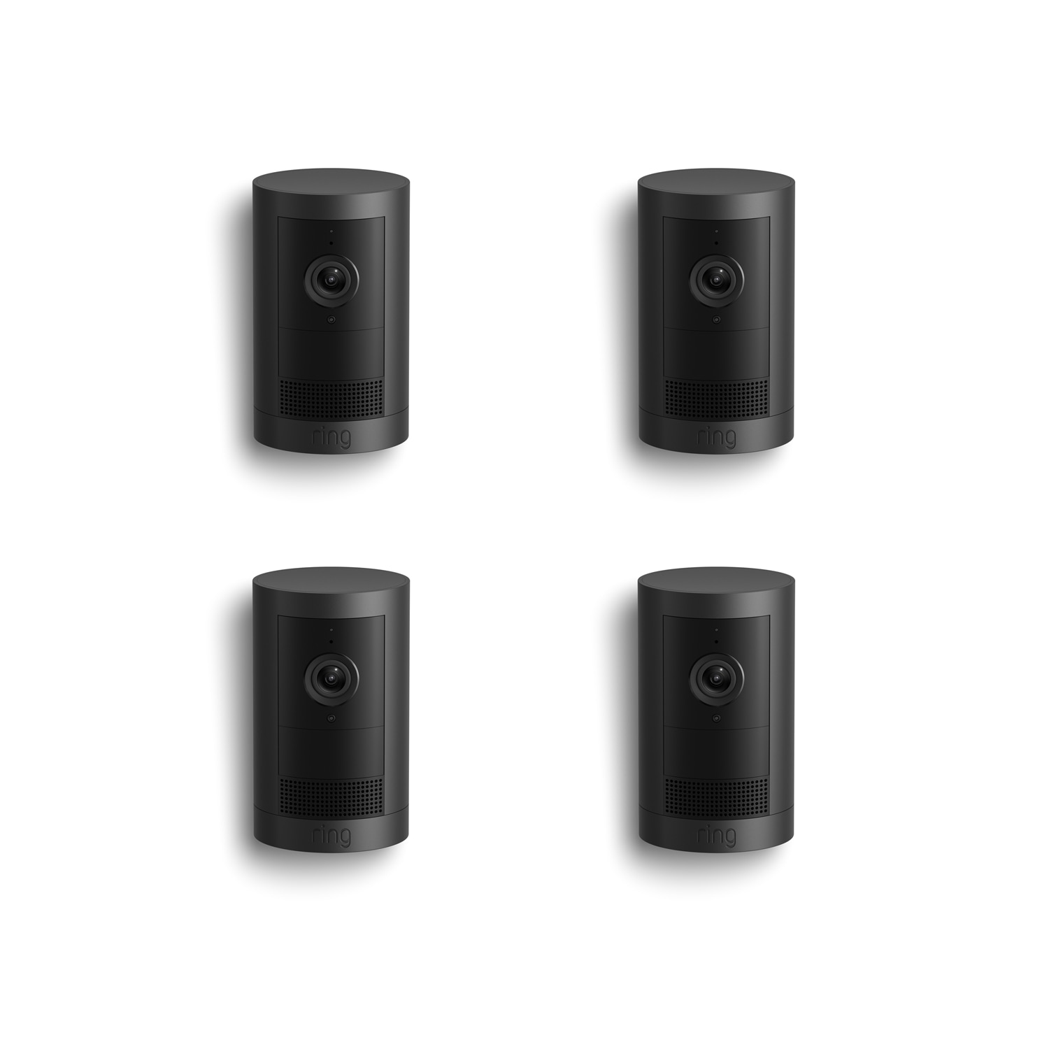 Outdoor Cam Plus (Featuring Retinal 2K)  - Battery / Black / 4-Pack