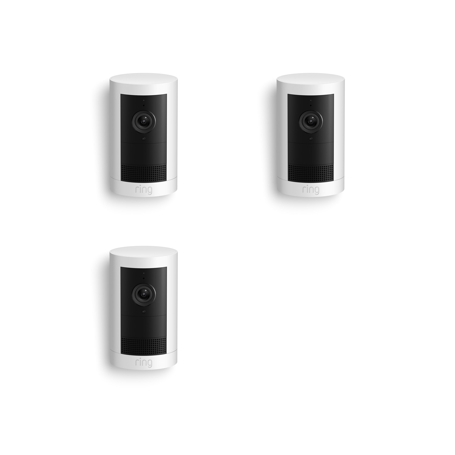 Outdoor Cam Plus (Featuring Retinal 2K)  - Battery / White / 3-Pack