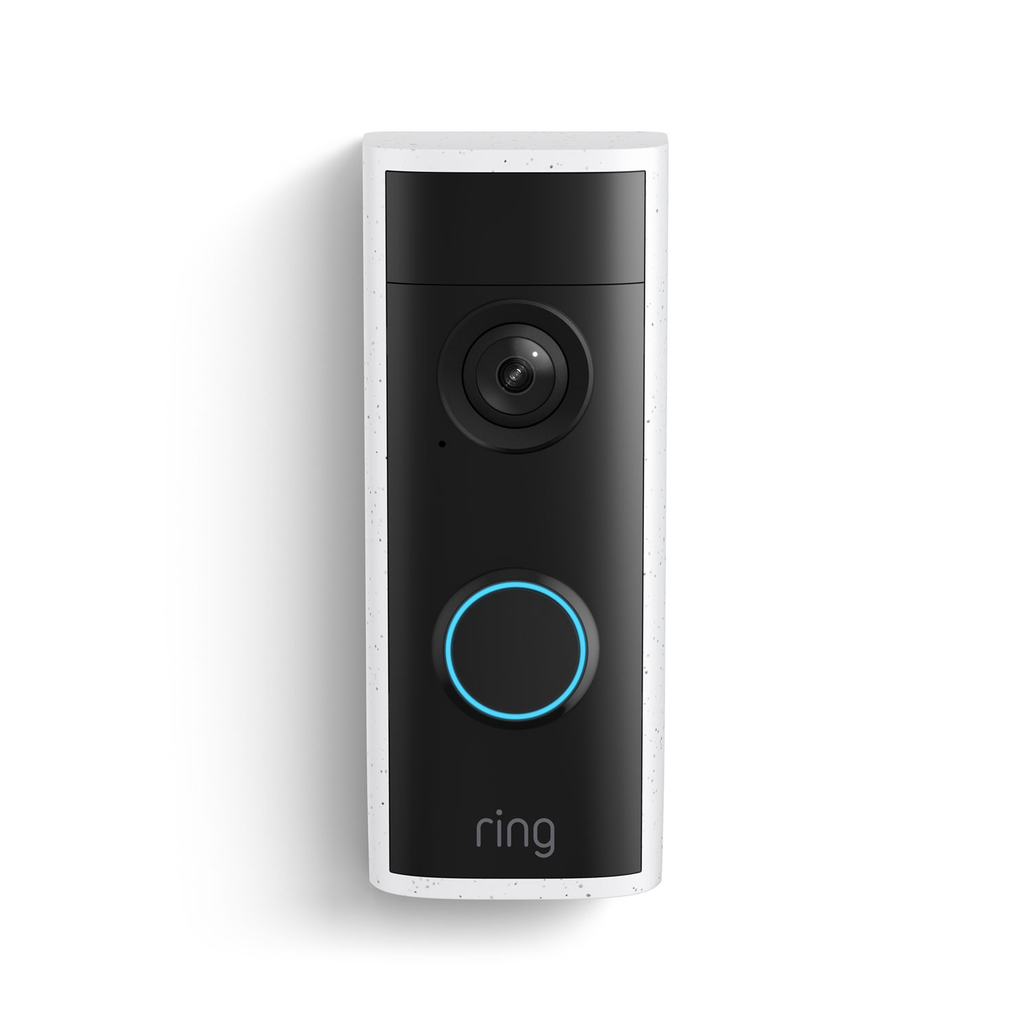 Interchangeable Faceplate (for (Peephole Cam 2K)) - Speckled White: Interchangeable Faceplate