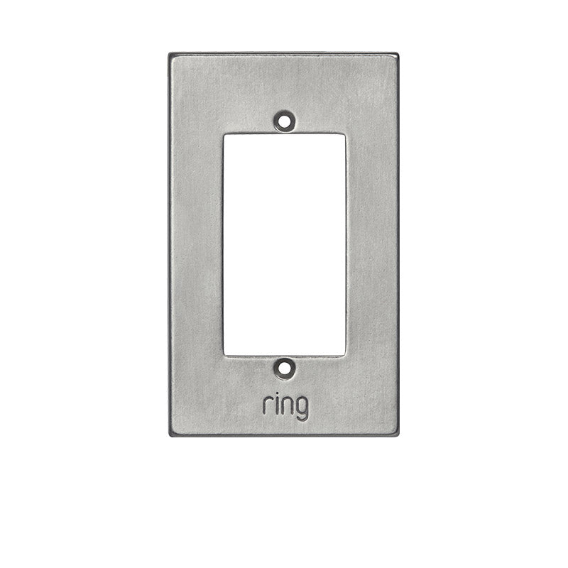 Ring Elite Faceplate - White Bronze Brushed