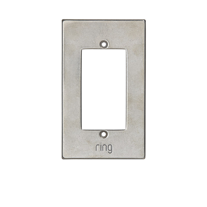 Ring Elite Faceplate - White Bronze Light