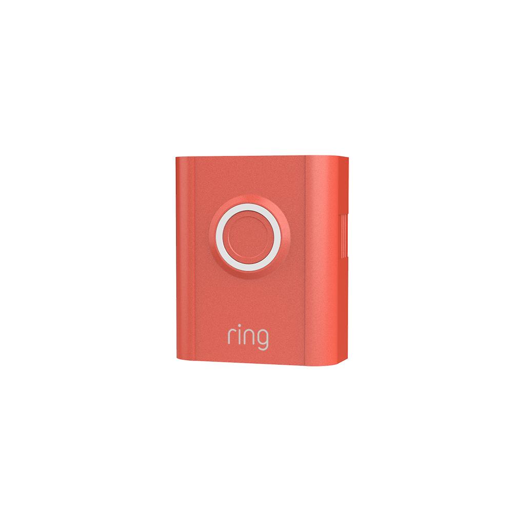 Interchangeable Faceplate (Video Doorbell 3, Video Doorbell 3 Plus, Video Doorbell 4, Battery Doorbell Plus, Battery Doorbell Pro) - Firecracker