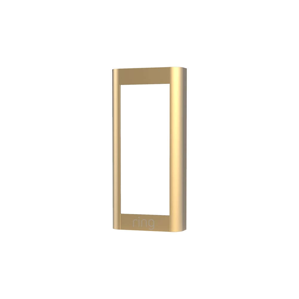 Interchangeable Faceplate (Video Doorbell Wired) - Gold Metal